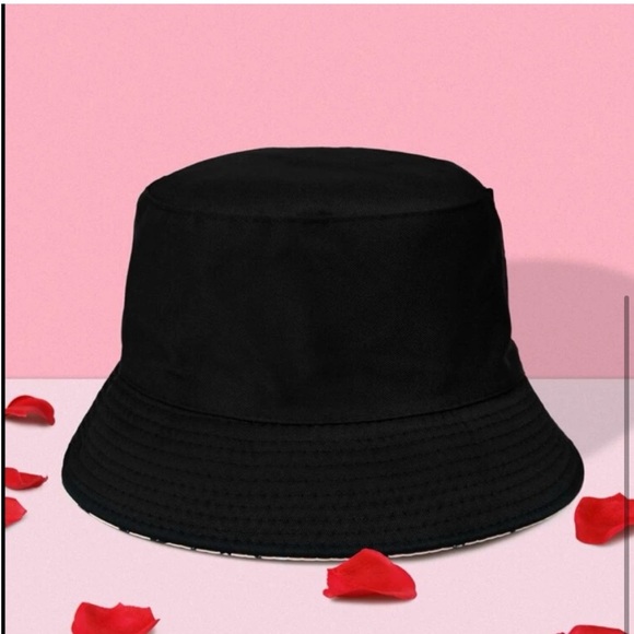 Rave Mushroom Print Swim cover up tie front & reversible bucket hat - Picture 9 of 9